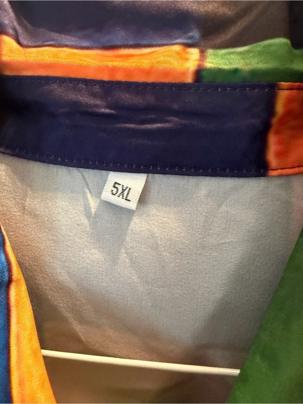 Multicolor Men's Short Sleeve Button-Up Shirt
